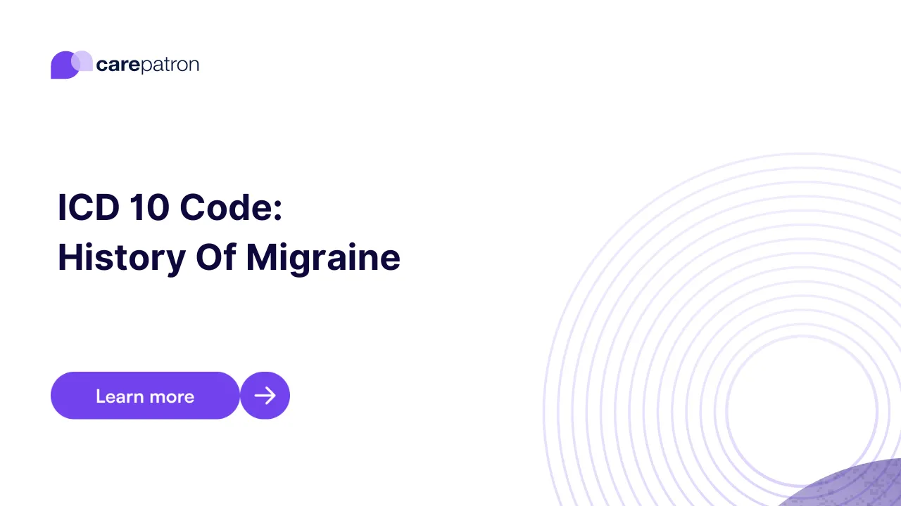 History Of Migraine ICD-10-CM Codes