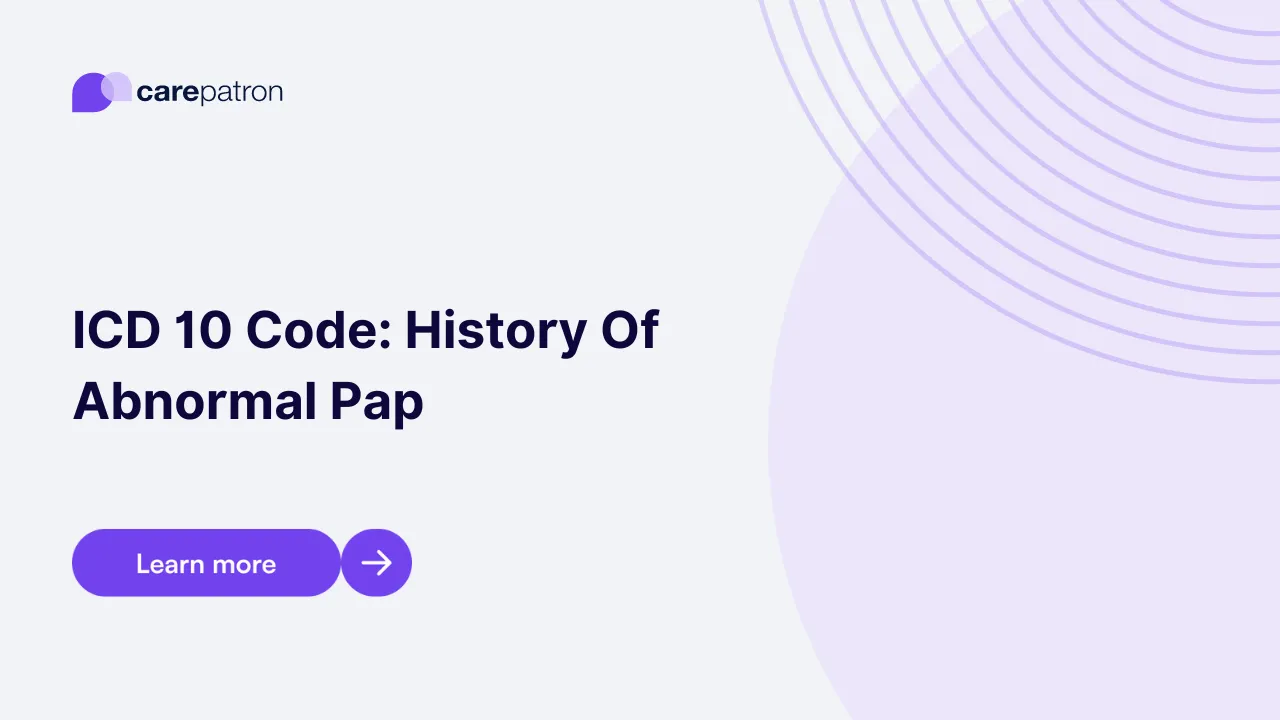 History Of Abnormal Pap ICD-10-CM Codes 