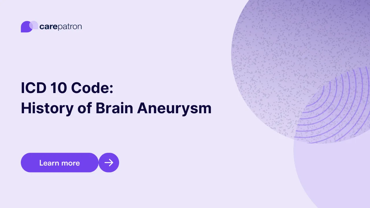 History of Brain Aneurysm ICD-10-CM Codes