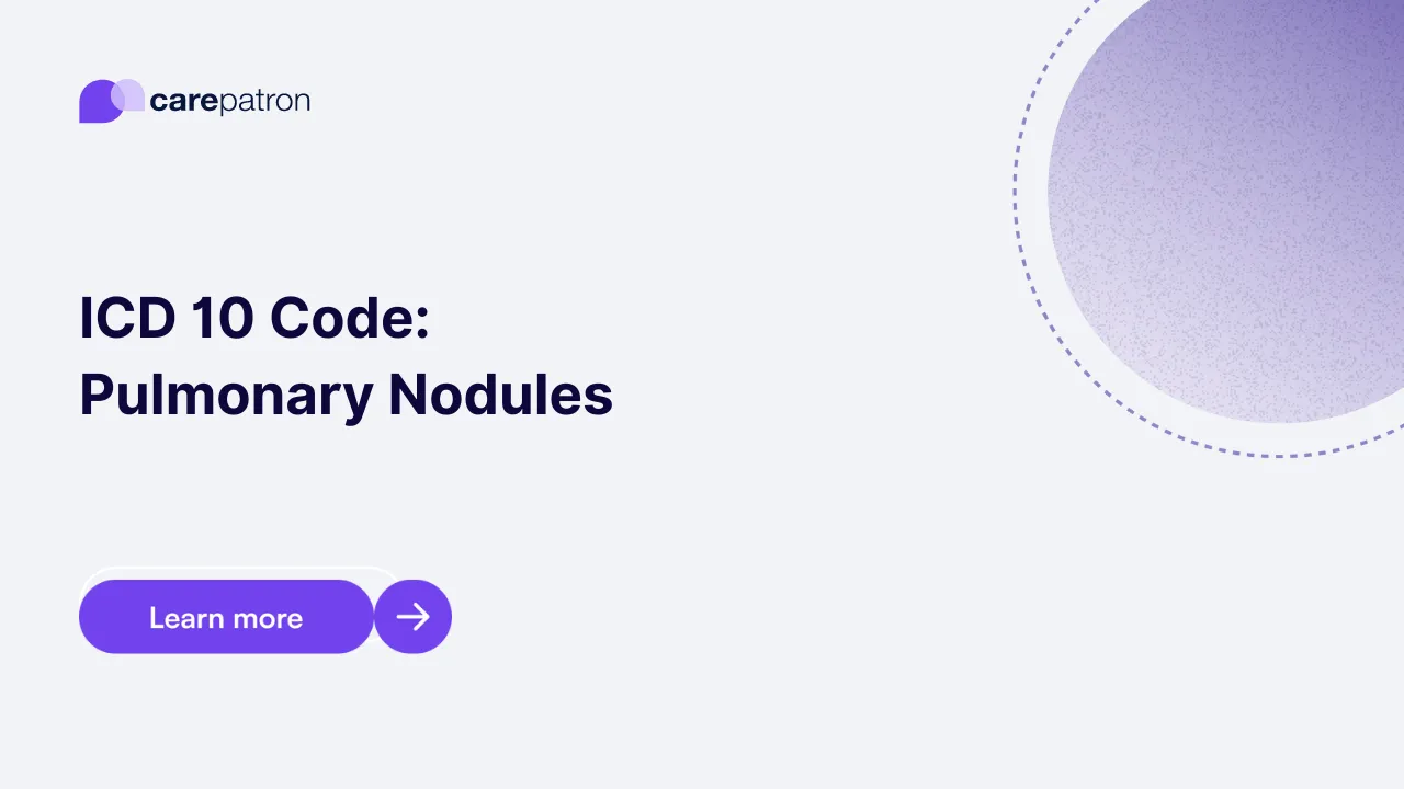 Pulmonary Nodules ICD-10-CM Codes 