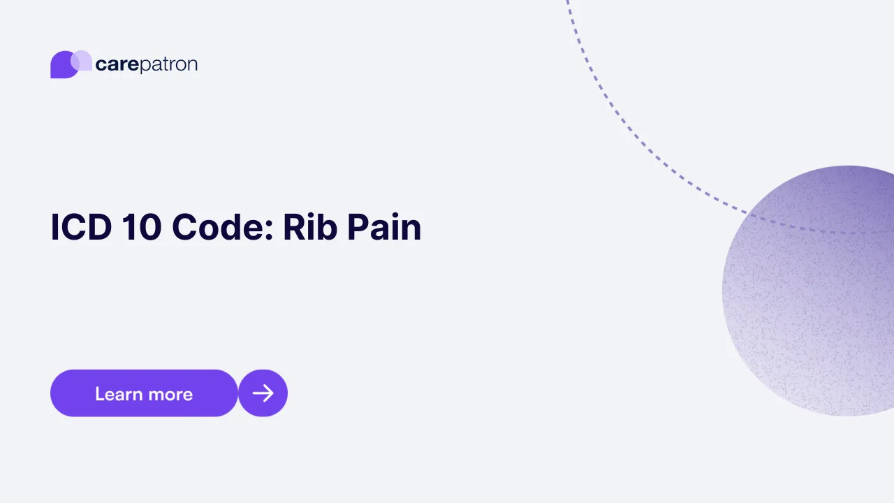 Rib Pain ICD-10-CM Codes