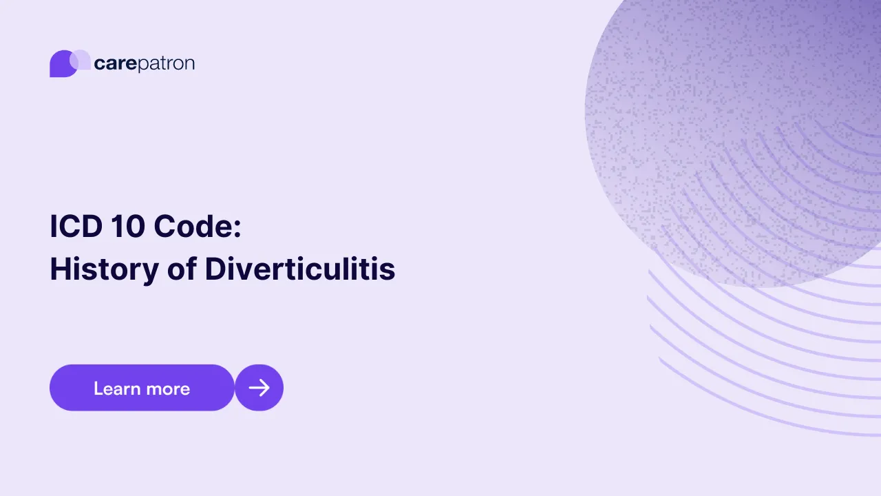 History of Diverticulitis ICD-10-CM Codes