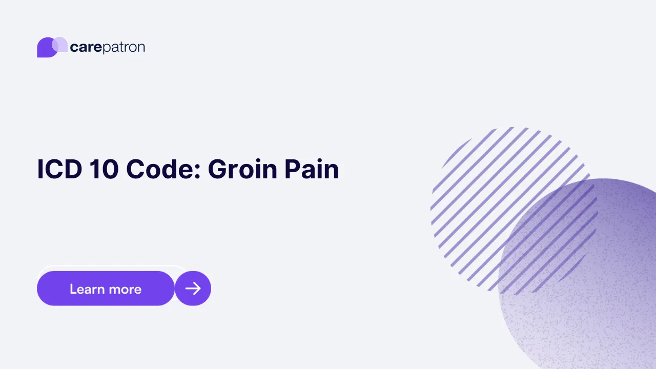 Groin Pain ICD-10-CM Codes