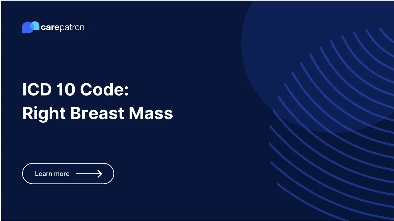 Right Breast Mass ICD-10-CM Codes