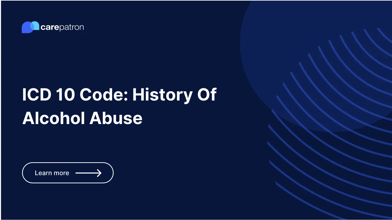 History Of Alcohol Abuse ICD-10-CM Codes 