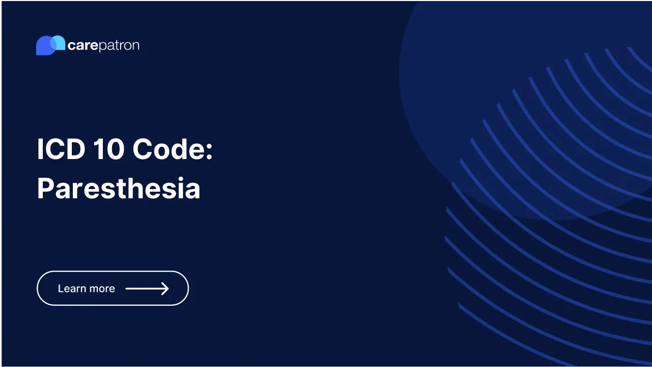 Paresthesia ICD-10-CM Codes