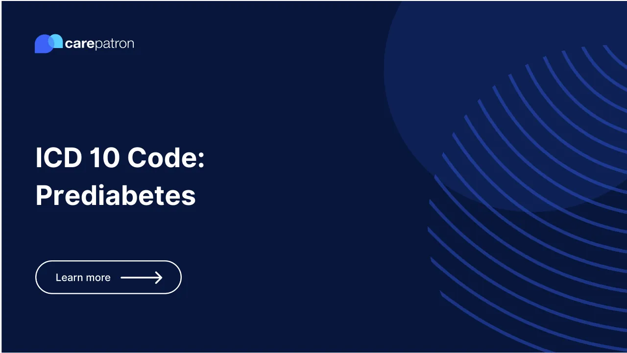 Prediabetes ICD-10-CM Codes 