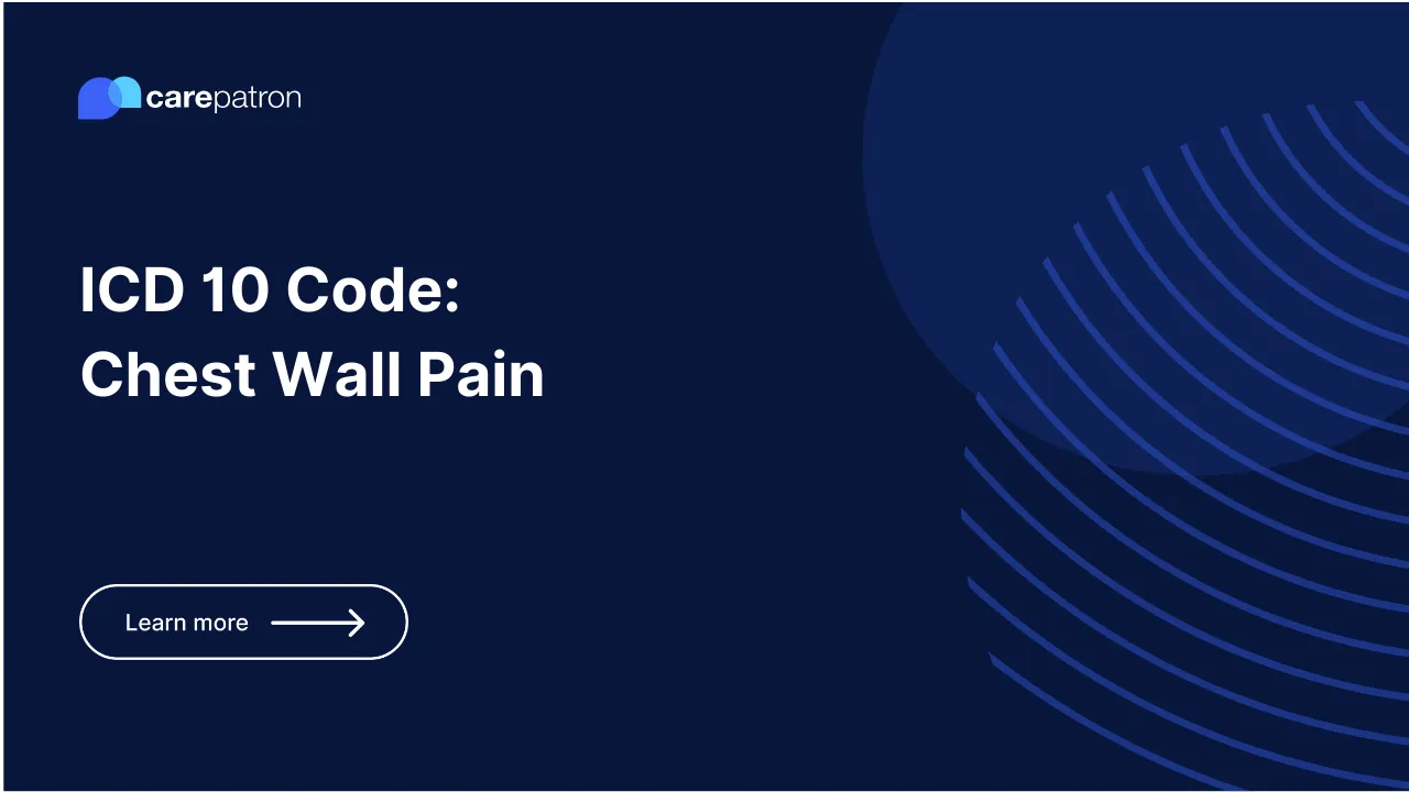 Chest Wall Pain ICD-10-CM Codes