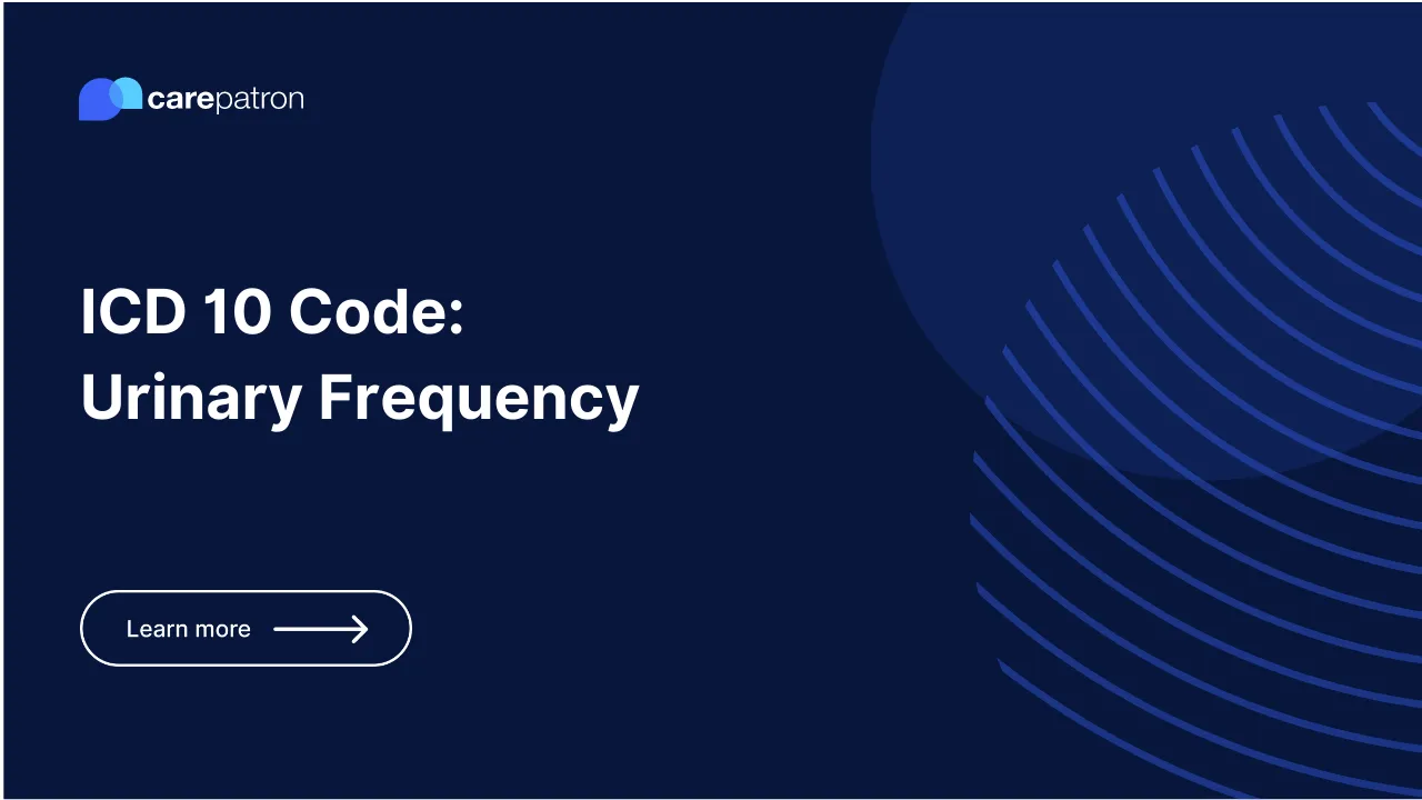 Urinary Frequency ICD-10-CM Codes | 2023