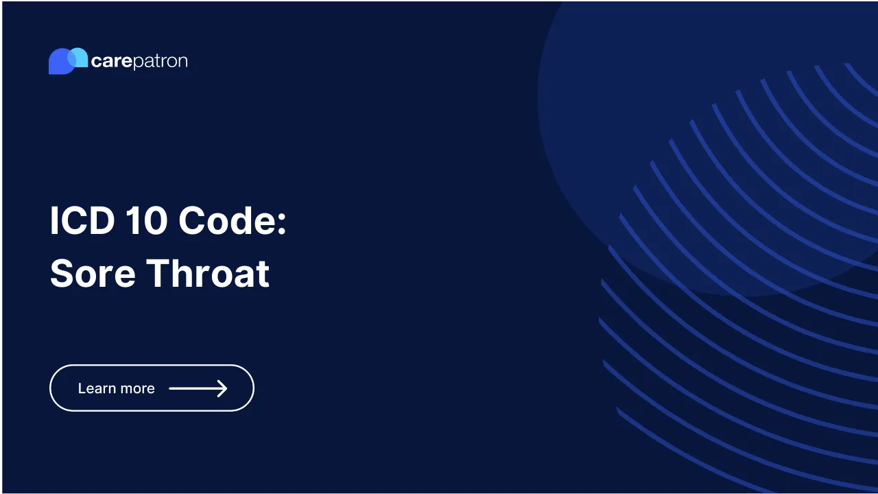 Sore Throat ICD-10-CM Codes