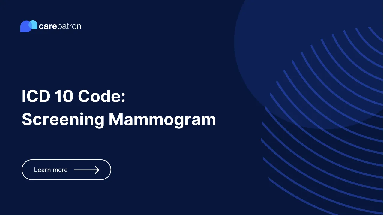 Screening Mammogram ICD-10-CM Codes | 2023