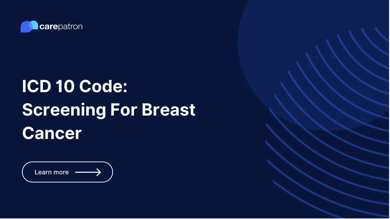 Screening For Breast Cancer ICD-10-CM Codes | 2023