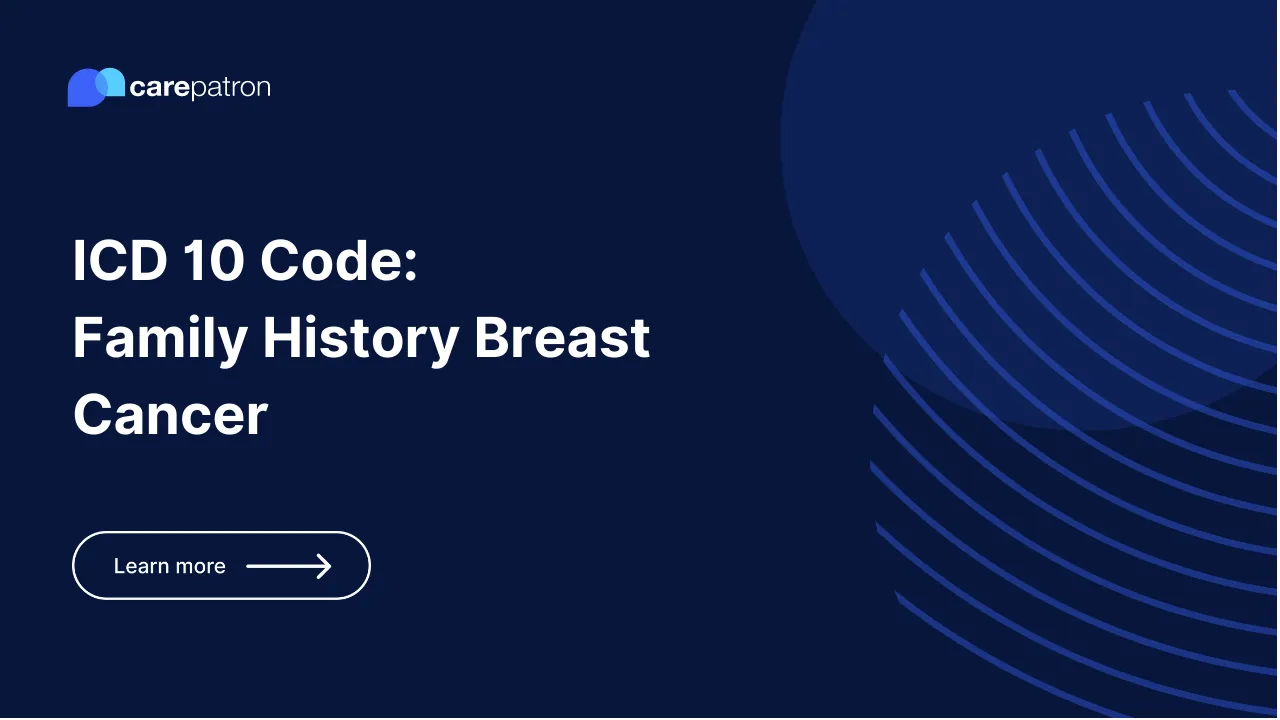 Family History Breast Cancer ICD-10-CM Codes | 2023