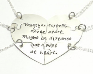 Puzzle Pieces Necklace Set