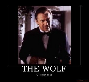 The Wolf From Pulp Fiction is the Ideal Startup Founder