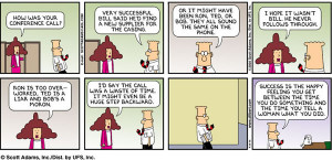 dilbert pre sales engineer