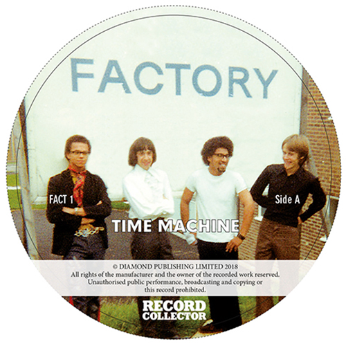 Rare Record Club – Factory – Time machine 7″