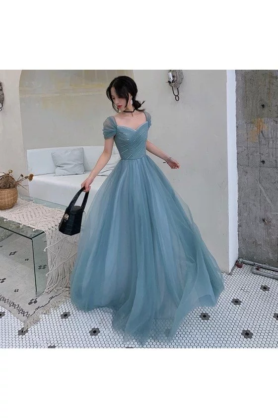 Blue Prom Dress