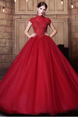 Formal Burgundy Ballgown...