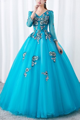 Ballgown Long Sleeved...