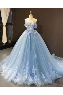 Stunning Blue Ballgown...