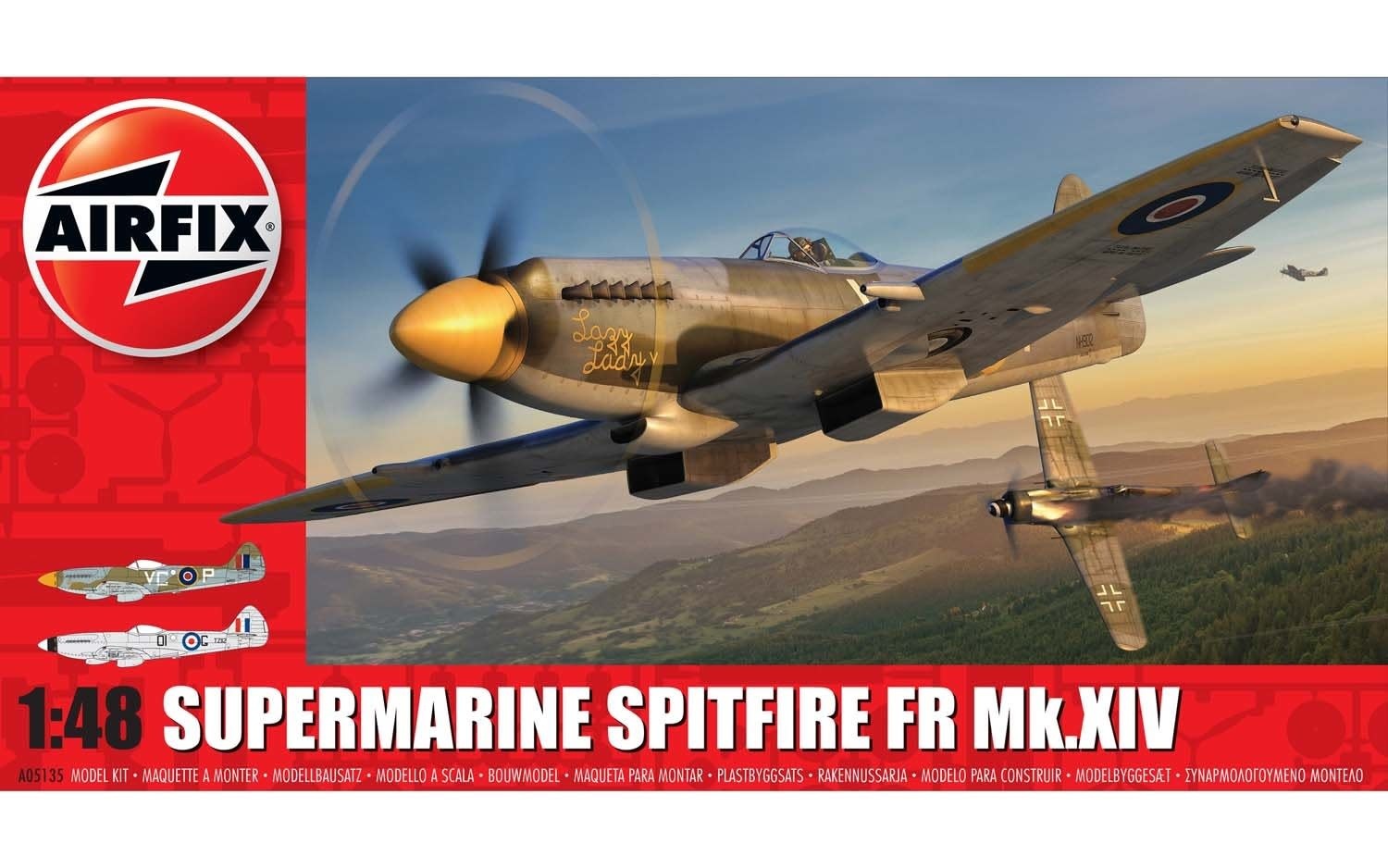 AIR 05135 SPITFIRE FR MK XIV 1/48 model kit - The Zoom Room RC Toys and ...