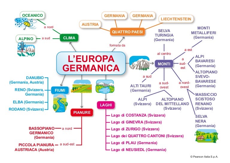 Mappa regione germanica