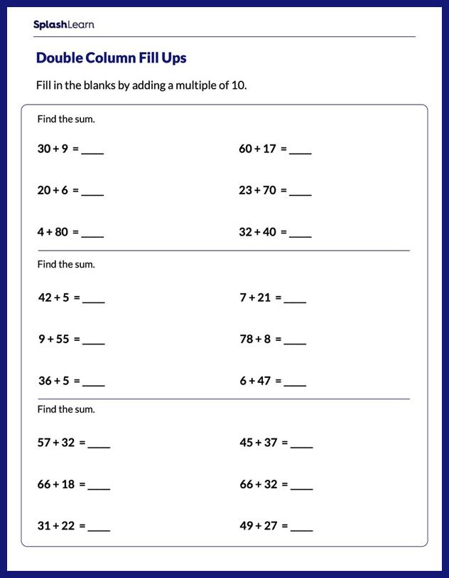 math worksheets for 4th graders online splashlearn