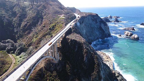 Image of bridge in Big Sur