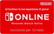 Nintendo Switch Online 12 mesi - CH