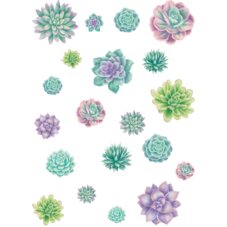 Rustic Bloom Succulent Accents - Assorted Sizes