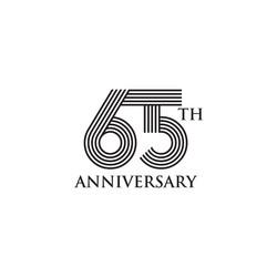 65th Anniversary Golden Logo Vector Images (over 160)