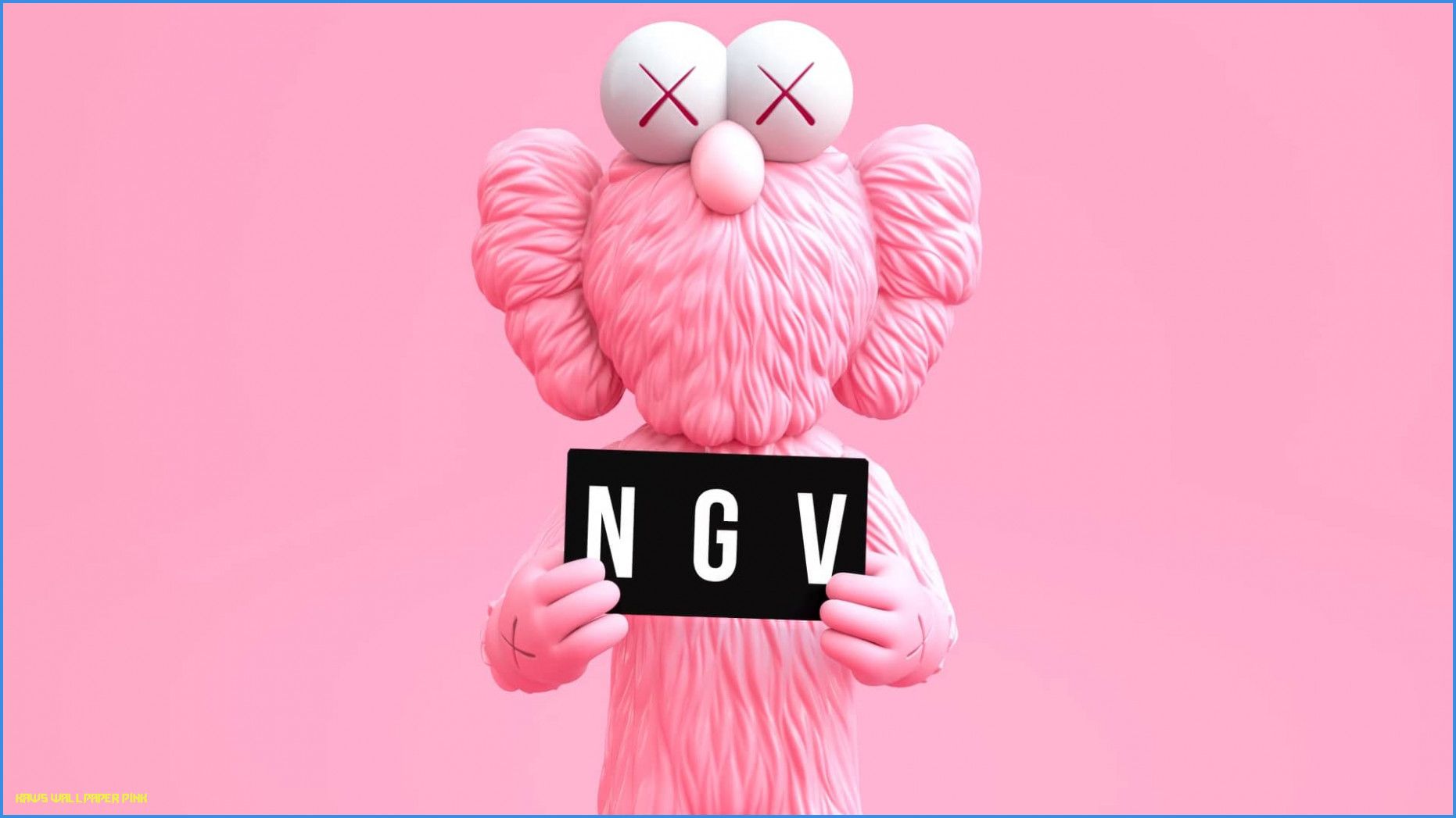 Aggregate 61+ pink kaws wallpaper latest - in.cdgdbentre