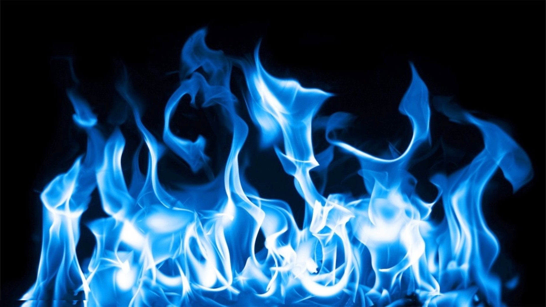 Black And Blue Fire Wallpapers