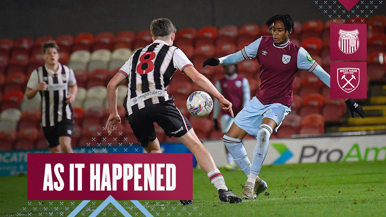 As it Happened | Grimsby U18s v U18s