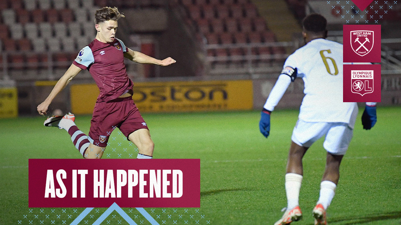 As It Happened | U21s v Lyon 2