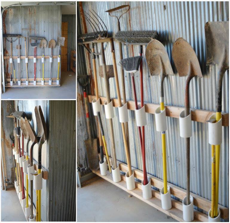 Wonderful DIY Garage Tool Organizer