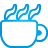 coffee, basic, blue