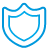 shield, basic, blue