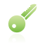 key, green