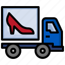 shoe1, truck, delivery, shipping