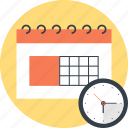 calendar, clock, date, event, plan, schedule, time