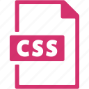 css, file, format, document, extension