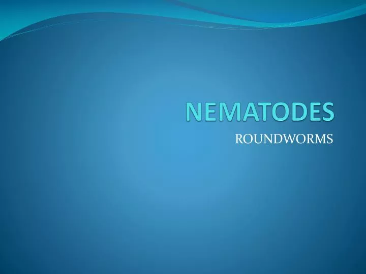 nematodes