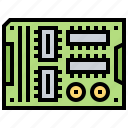 board, circuit, electronic, mainboard, pcb