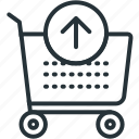 cart, commerce, e, from