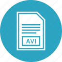 avi, document, extension, file, format