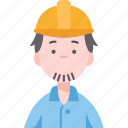 worker, man, engineer, construction, architect