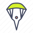 glider, parachute, paraglider, paragliding, skydiving, skyfall