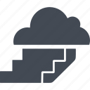 career ladder, stairs, perspective, steps